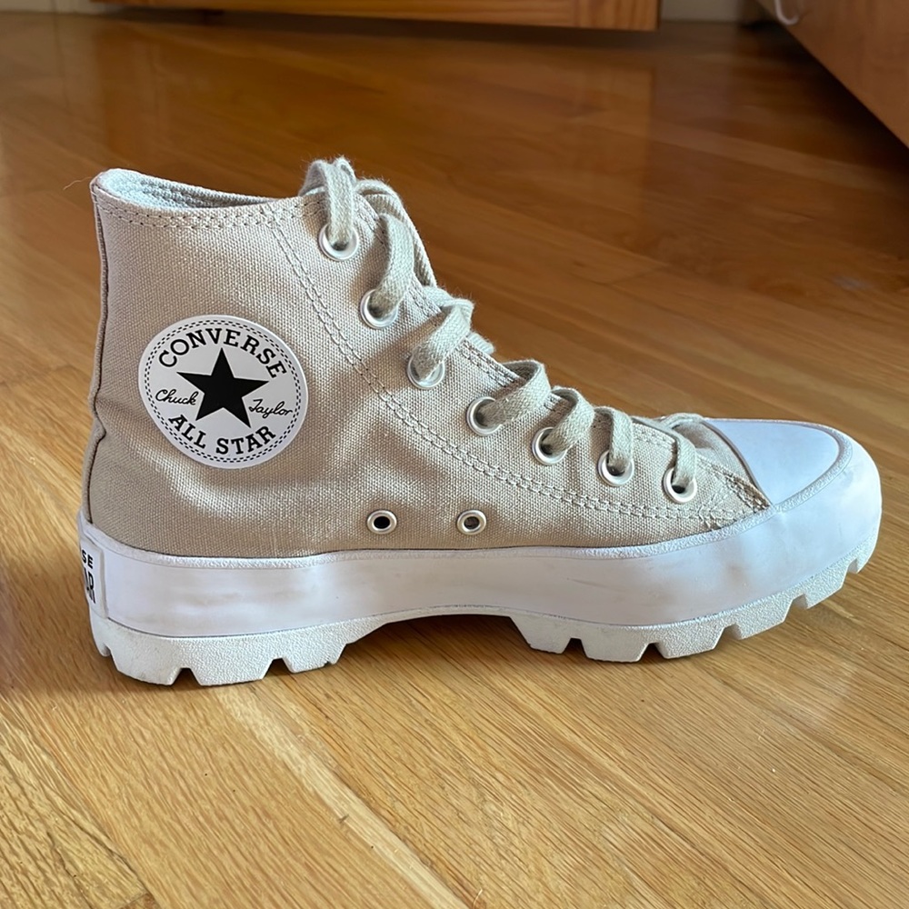 Tan Converse